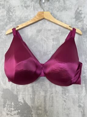 Cacique Bra Womens 40G Magenta Back Smoother Lightly Lined Full Coverage T-Shirt